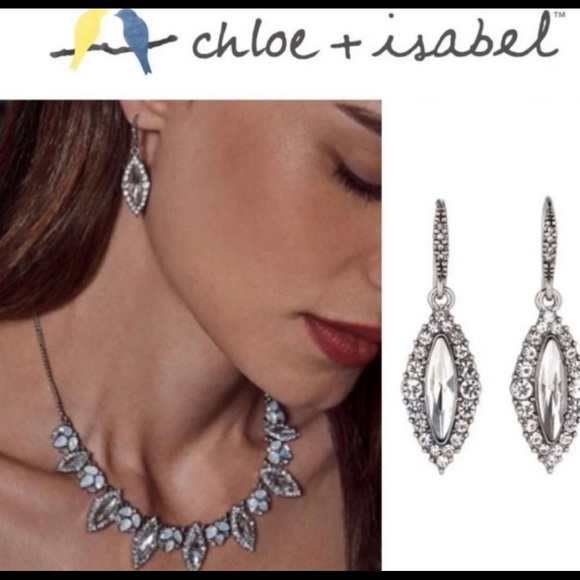 CHLOE + ISABEL CRYSTAL EARRINGS - Picture 1 of 4